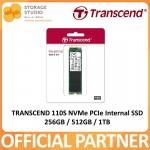TRANSCEND 110S NVMe PCIe Internal SSD 512GB / 1TB. TS512GMTE110S / TS1TMTE110S Singapore Local 5 Years Warranty **TRANSCEND OFFICIAL PARTNER**
